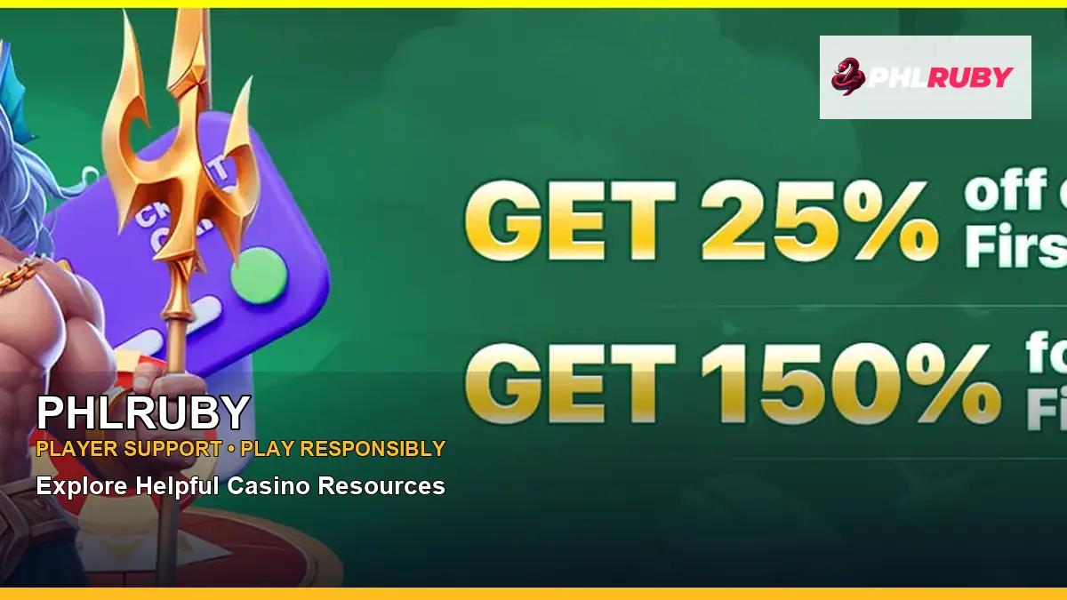 PHLRUBY casino terms and player information for the Philippines