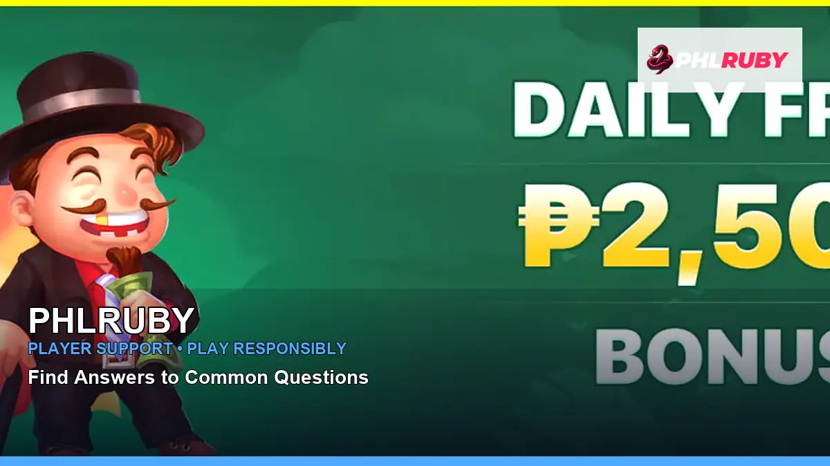 PHLRUBY responsible play resources for Philippine players with featured game highlights