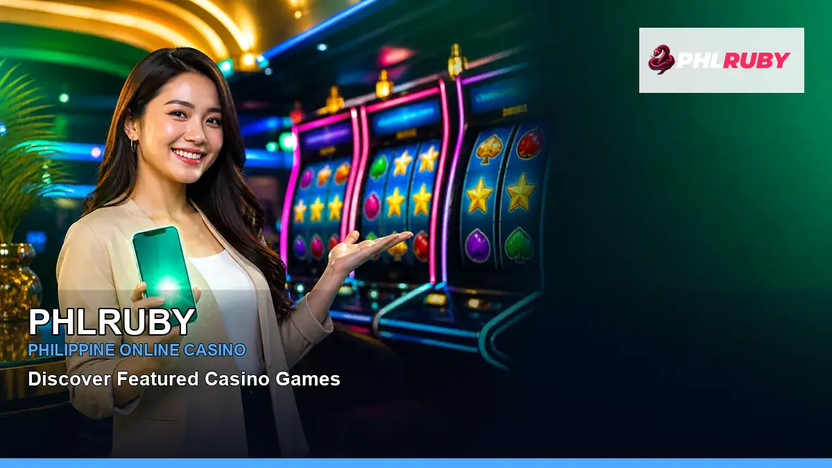 PHLRUBY featured slots and live casino guide for Philippine players with featured game highlights